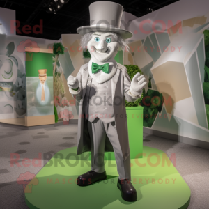 Sølv Leprechaun Hat maskot...