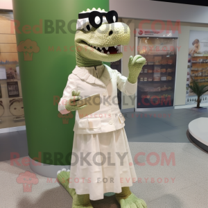 Crème krokodil mascotte...