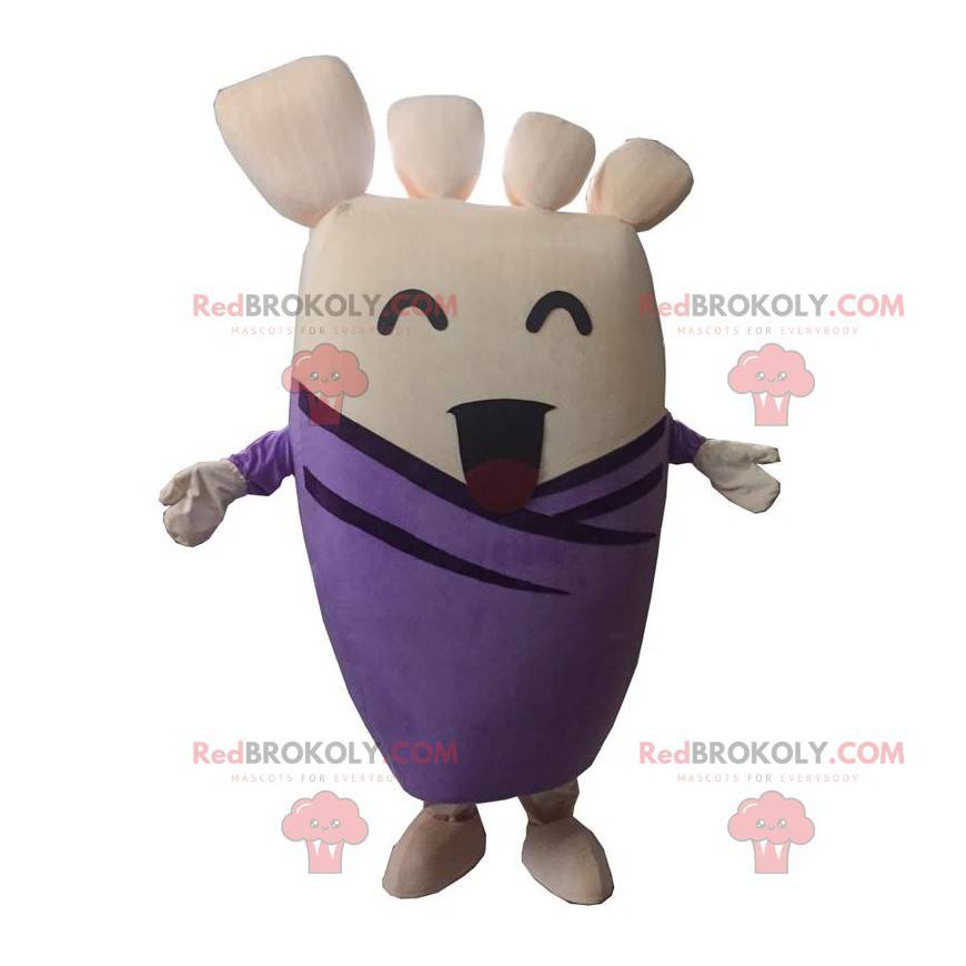 Maskot obří nohy vypadá zábavně, kostým nohy - Redbrokoly.com