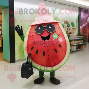  Vannmelon maskot kostyme...