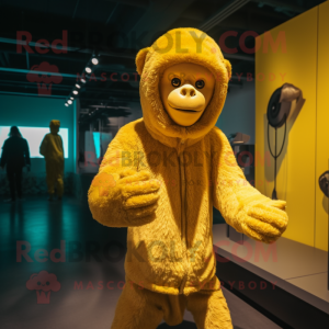 Yellow Monkey maskot...