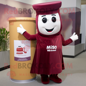 Maroon Miso Soup mascotte...