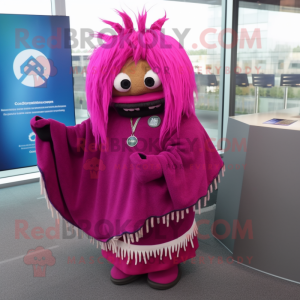 Magenta Chief mascotte...