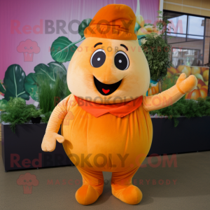 Orange majroe maskot...