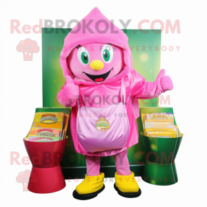 Pink Pot Of Gold maskot...