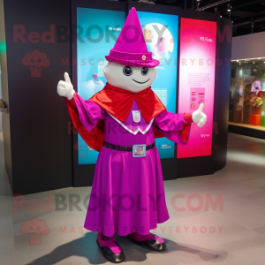 Magenta Magician mascotte...