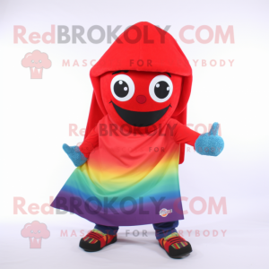 Red Rainbow mascotte...