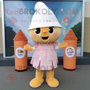 Peach Pop Corn mascotte...