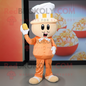 Peach Pop Corn maskot...