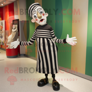 Olive Mime mascotte kostuum...