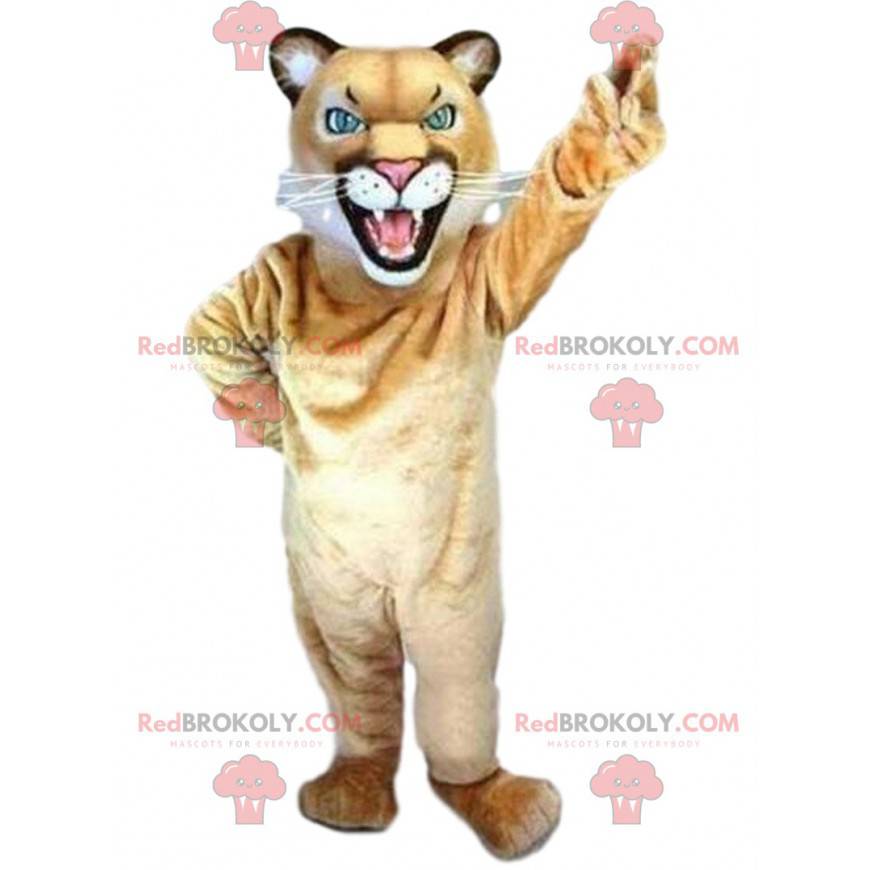Puma mascot, cougar costume, feline costume - Redbrokoly.com