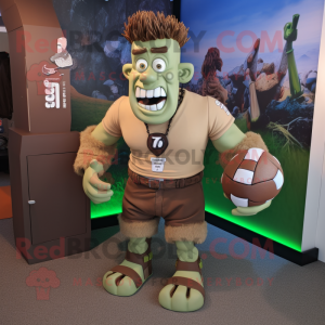 Tan Frankenstein mascotte...