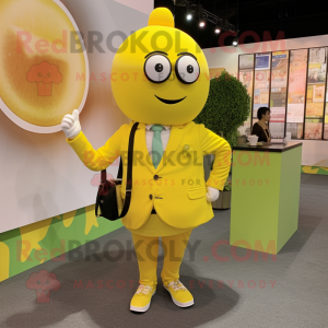 Ciondolo giallo limone...