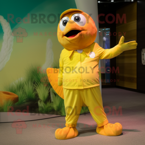 Personagem de mascote de...