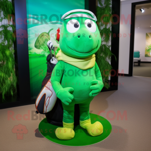 Green Golf Bag mascotte...