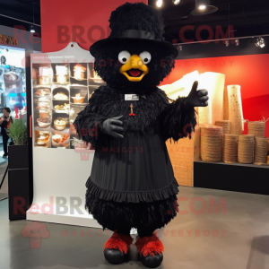 Black Fried Chicken maskot...