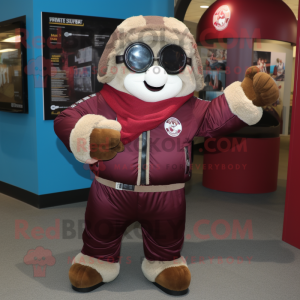 Maroon Alliance maskot...