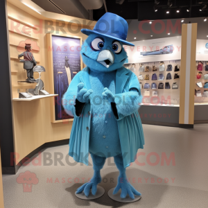 Turkis Blue Jay maskot...