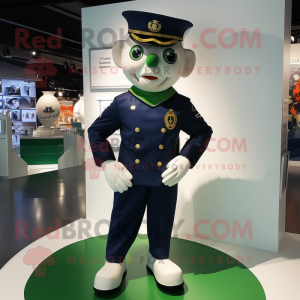 Navy Irish Flag mascotte...
