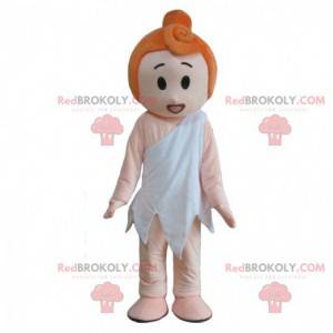 Mascot Wilma, personaje famoso de la familia Flintstones -