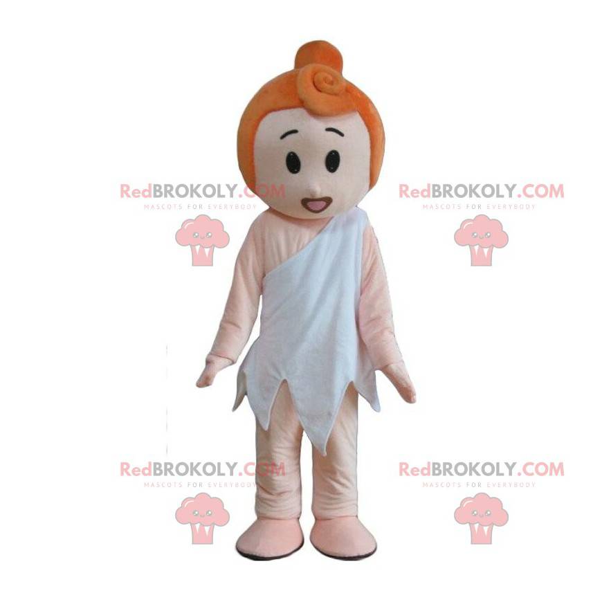 Mascot Wilma, personaje famoso de la familia Flintstones -