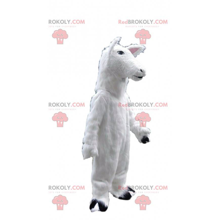 Får maskot, lam kostume, hvid hest kostume - Redbrokoly.com Får maskot, lam kostume, hvid hest kostume - Redbrokoly.com