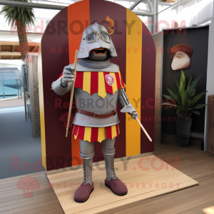 Silver Swiss Guard mascotte...