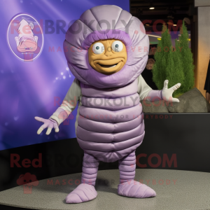 Lavendel Trilobite maskot...