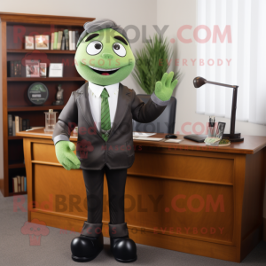 Olive Attorney maskot drakt...