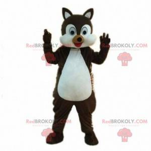 Mascot Tic or Tac, a cartoon squirrel - Redbrokoly.com