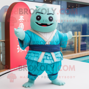 Cyan Dim Sum mascotte...