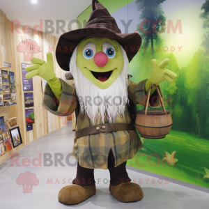 Olive Witch maskot kostume...