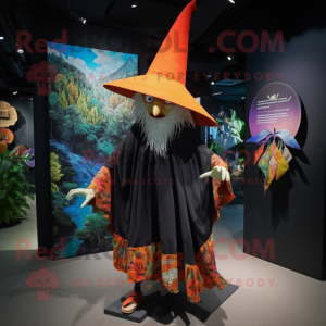  Witch S Hat maskot kostym...