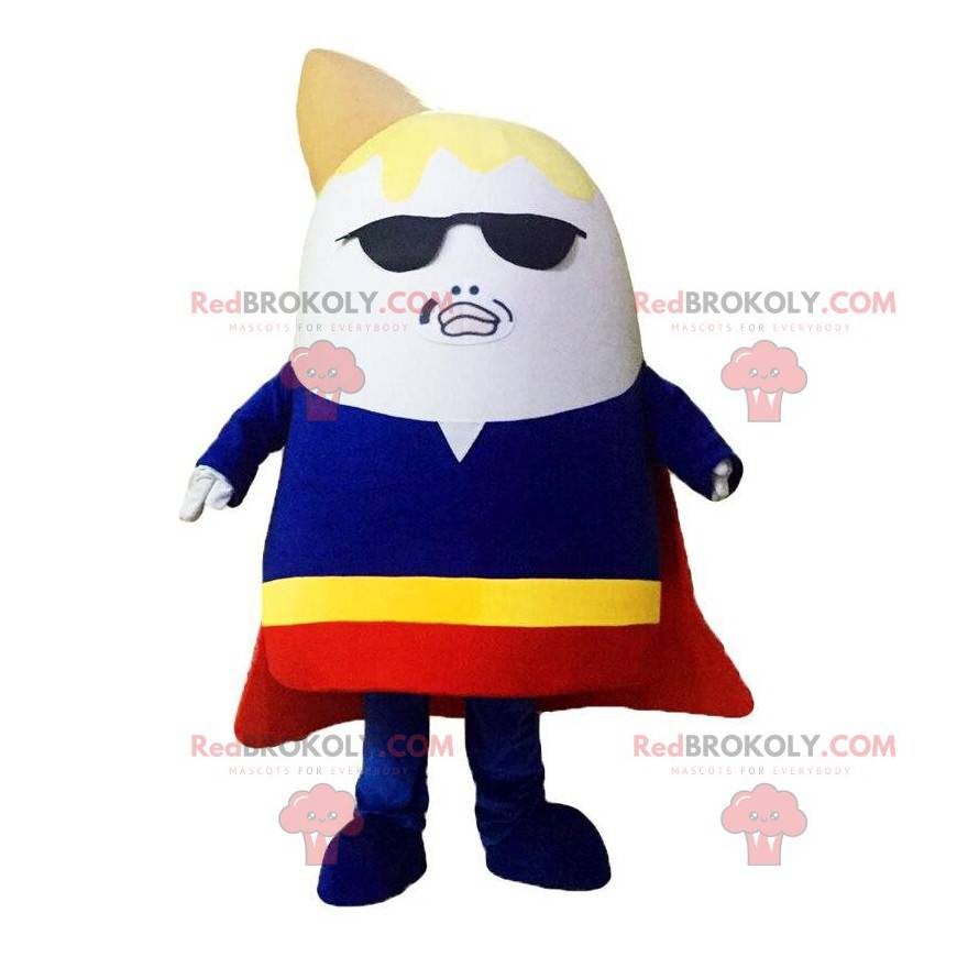 Unusual character mascot, superhero costume - Redbrokoly.com