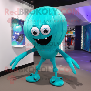 Cyan Spider mascotte...