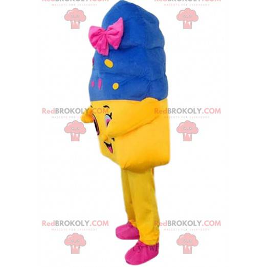 Riesiges Eismaskottchen, buntes Eistopfkostüm - Redbrokoly.com