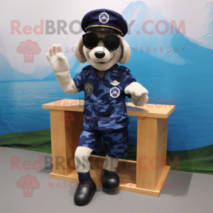  Navy Soldier mascotte...