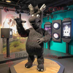 Black Donkey mascotte...