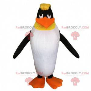 Penguin mascot from the cartoon "The kings of sliding". -
