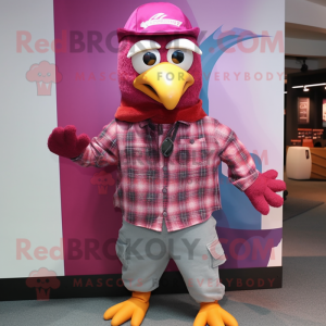 Magenta Gull mascotte...