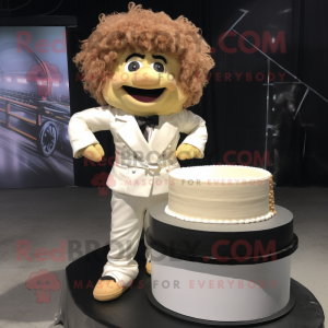 Crème bruidstaart mascotte...