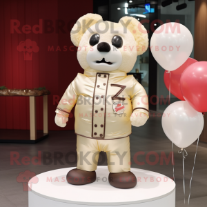 Crème bruidstaart mascotte...