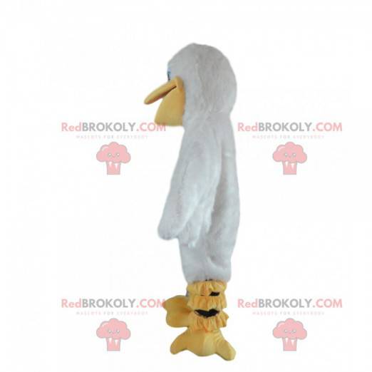 Pelican maskot, måke drakt, stor sjøfugl - Redbrokoly.com