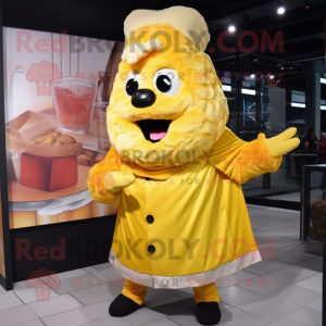 Gelber Lasagne Maskottchen...