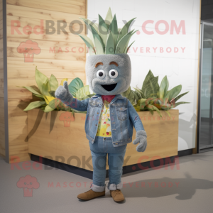 Gray Pineapple mascotte...