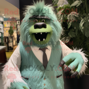 Forest Green Yeti mascotte...