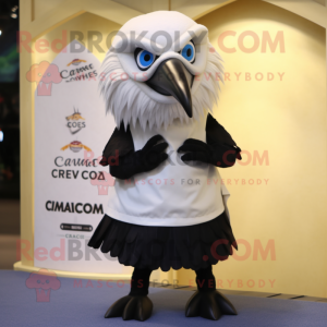 Cream Crow maskot kostume...