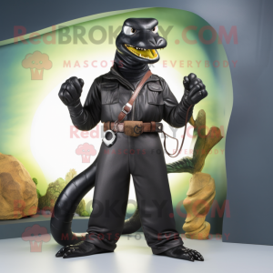 Black Anaconda mascotte...