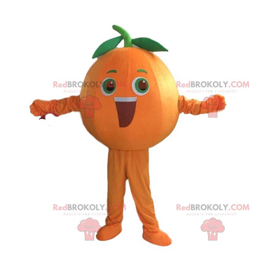 Costume arancione gigante, costume frutta arancione -