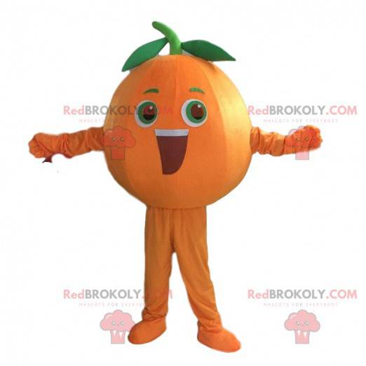 Kostium olbrzyma pomarańczy, kostium pomarańczowego owocu -